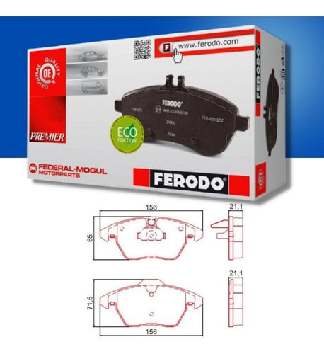 Pastilha Freio Dianteira Cerâmica Citroen C5 Gran C4 Picasso 2008/.. Land Rover Evoque 2.0 Freelander 2.2 Peugeot 3008 2010/.. VW Tiguan 2.0 2008/..
