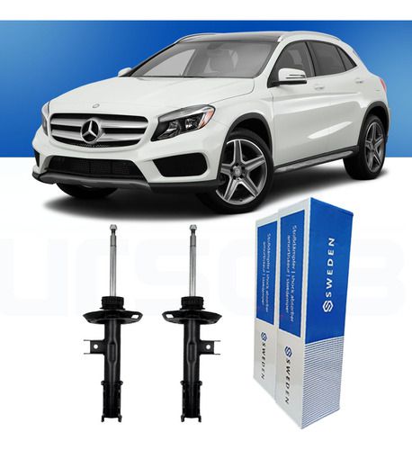 Par Amortecedor Dianteiro Mercedes Benz Gla200 Gla250 2013 A 2018