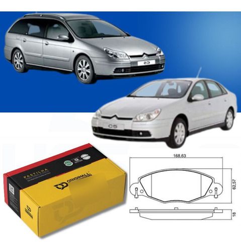 Pastilha Freio Dianteira Citroen C5 2.2 3.0 V6 Break 2001/..