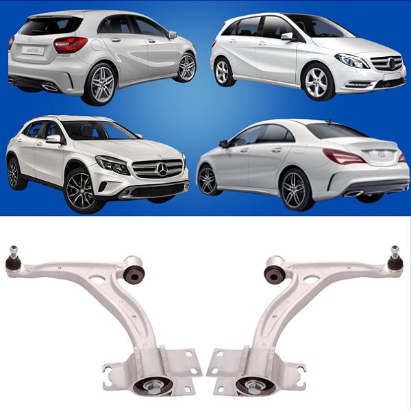 Par Bandeja Dianteira Mercedes Benz A200 A250 B200 B250 CLA200 CLA250