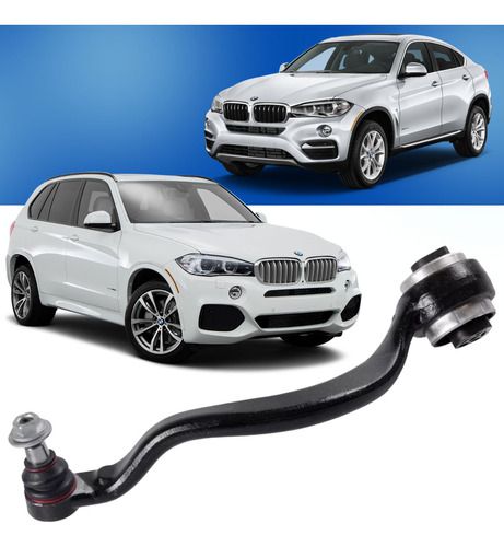 Braço Inferior Dianteiro Curvo Lado Direito BMW X5 F15 X6 F16 2013 a 2019