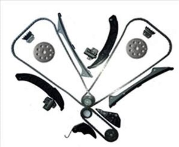 Kit Corrente Distribuição Motor Completo Hyundai Azera 3.3 V6 24V 2007 a 2012 Santa Fe 3.3 V6 24V 2007 a 2010 Vera Cruz 3.8 24V 2007 a 2012