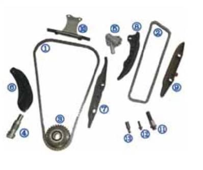 Kit Corrente Distribuição Motor BMW 116 118 F20 F21 1.5 3cc B38 17/