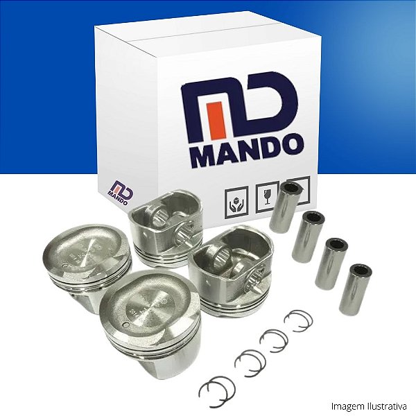 Pistão Motor STD Hyundai I30 2.0 2009 a 2012 Sportage 2.0 2005 a 2010 Tucson 2.0 2005 a 2012 Motor G4CC