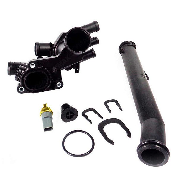 Carcaca Valvula Termostatica Vw Gol Voyage Saveiro G5 Polo Fox 1.0 1.6