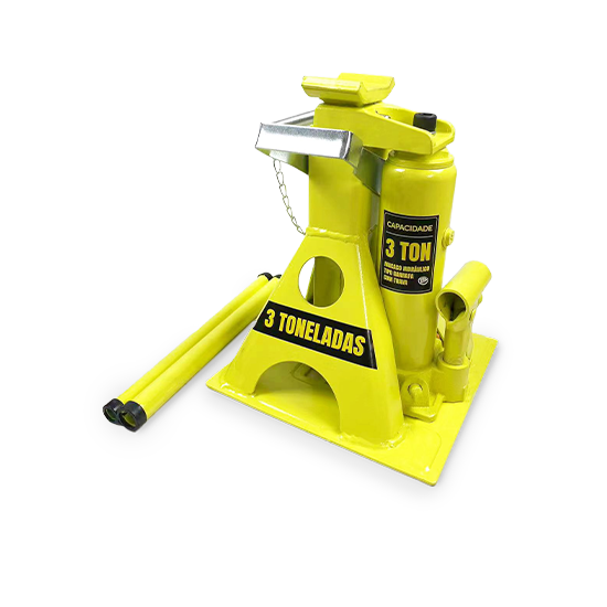 Macaco Hidráulico, Tipo Garrafa, 3Ton De 279 A 553Mm