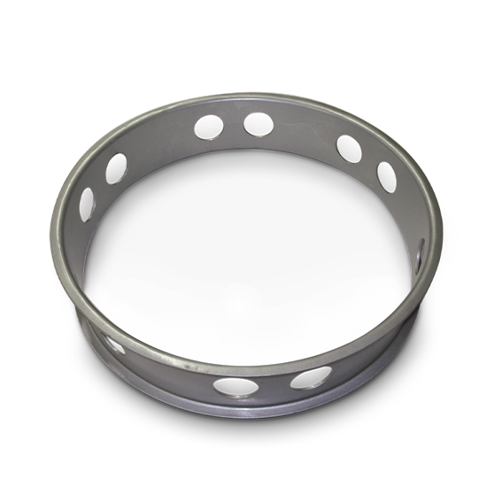 SEPARADOR RODA DE AÇO RAIADA ARO 22 12 FUROS