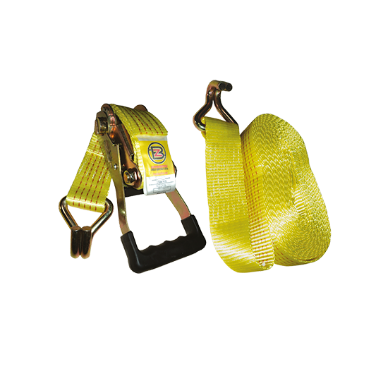 KIT CINTA DE CARGA COM CATRACA 5TON GANCHO J