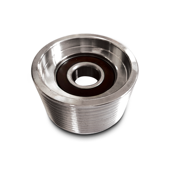 POLIA DO TENSOR AÇO ESTRIADA