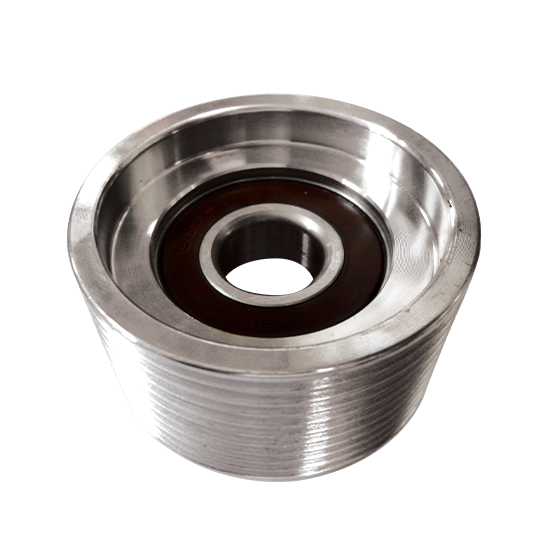 POLIA DO TENSOR AÇO ESTRIADA