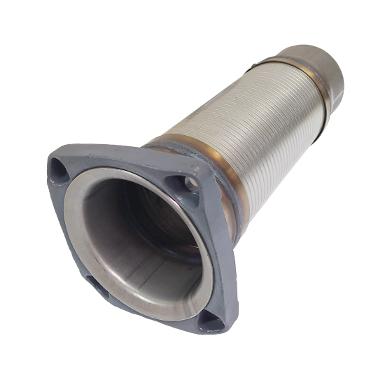 TUBO FLEXÍVEL ESCAPE INOX