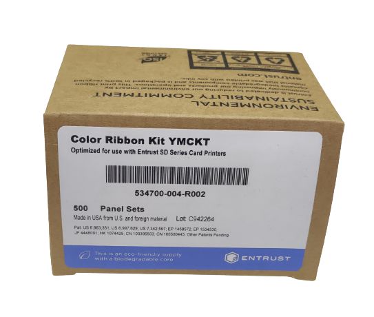 Ribbon Datacard Color 534700-004-R002 P/ Linha SD - 500 Impressões