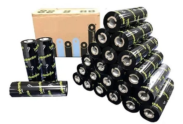 Ribbon Inkanto AWR1 110mm X 74m Cera - 24 Unidades