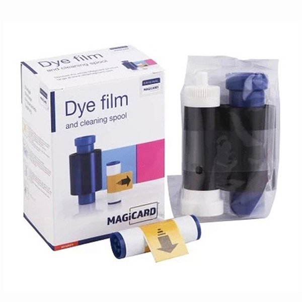 Ribbon Magicard Preto MA1000K C/ 1000 Impressões