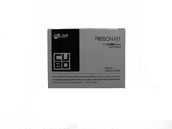 Ribbon IDP Color C/ Verso Preto 653395 P/ CUBO3 C/ 200 Impressões