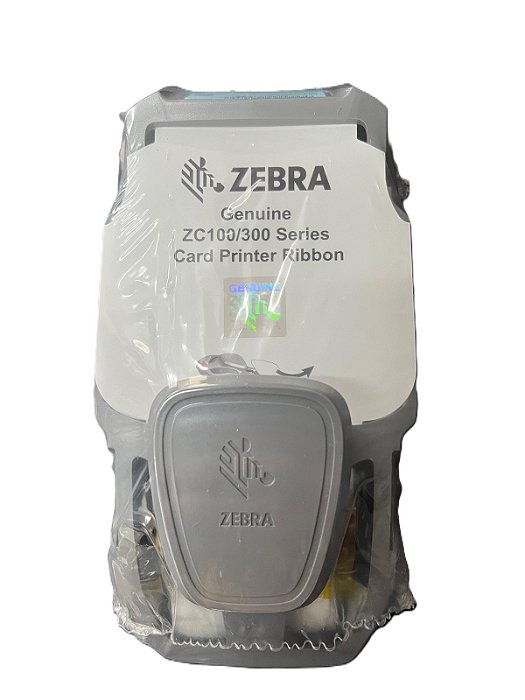 Ribbon Zebra 800300-252BR P/ ZC100 ZC300 C/ 300 impressões