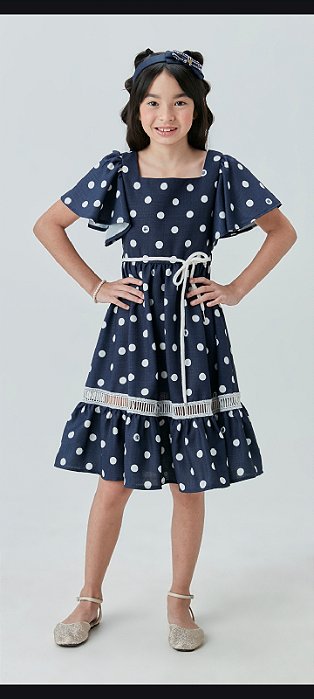 VESTIDO  MARINHO - UM MAIS UM (881068)