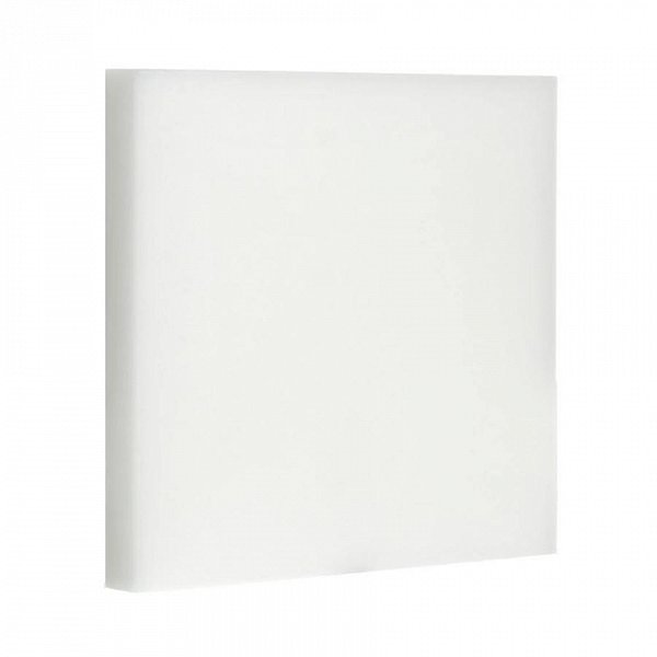 Plafon borda infinita 32W 6500K branco frio bivolt 22cm x 22cm branco.