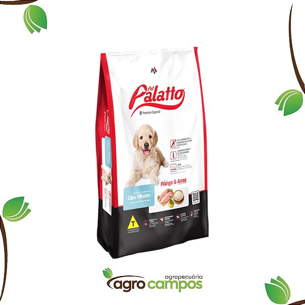 Pet Palatto Filhotes frango e arroz 15kg