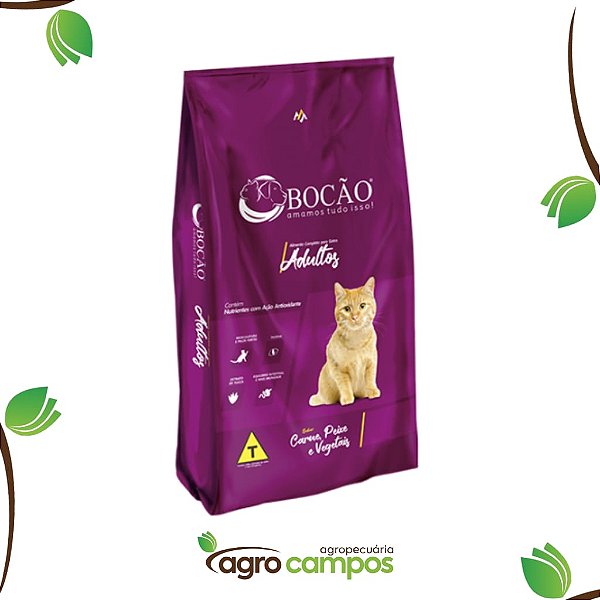 Bocão  Gatos Adultos 25Kg