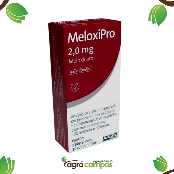 MeloxiPro 0,5mg (contém 1 cartela com 10 comprimidos)