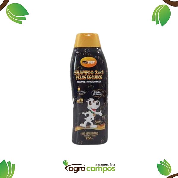 Shampoo 2 em 1 Pelos escuros ( Shampoo E Condicionador)-700ml