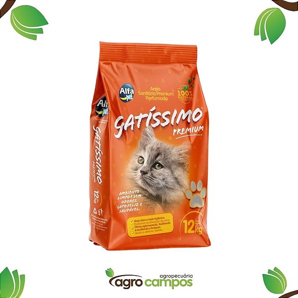 Areia Para Gatos Gatíssimo