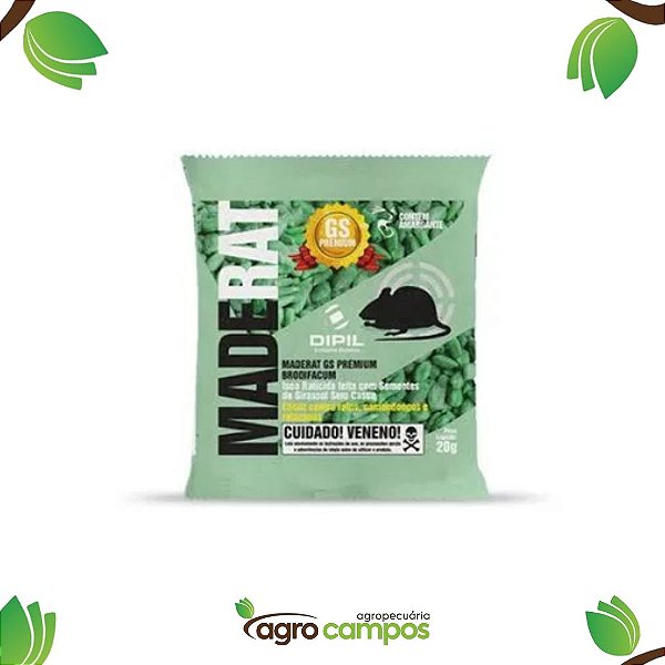 Raticida Maderat GS Premium-20g
