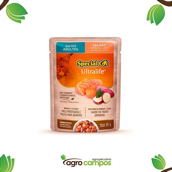Special Cat Ultralife - Gatos adultos - Salmão (85g)