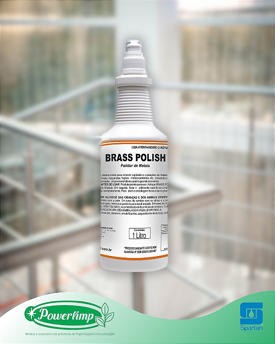 BRASS POLISH Limpador de Metais SPARTAN