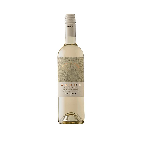 Vinho Chileno Emiliana Adobe Bco Sauv 750ml GF
