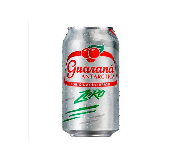 Guaraná Zero Antarctica Lata 350ml