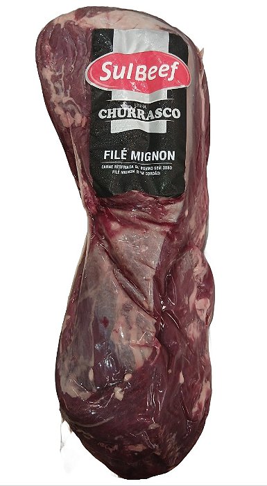Filé Mignon 4/5 S/Cordao Frigosul/Sulbeef- Resfriado (Peso Variável de 1,85 kg a 2,10 Kg). Preço Kg / R$ 97,90 (Preço do Item baseado no peso máximo).