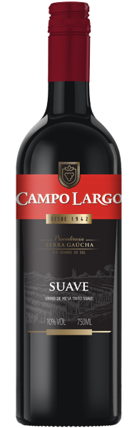 Vinho Campo Largo Tinto Suave 750ml