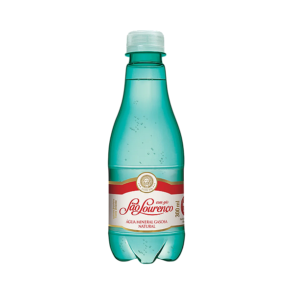Água São Lourenço C/Gás 300ml -Pet