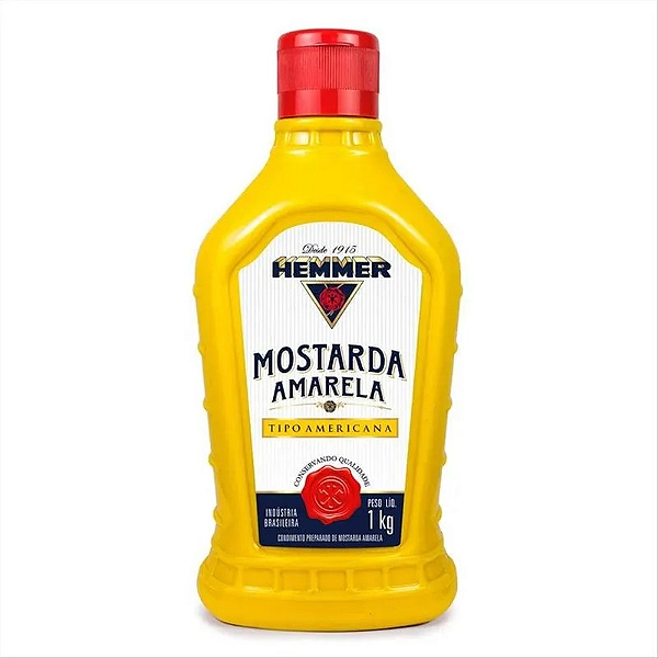 Mostarda Amarela Hemmer 1 kg