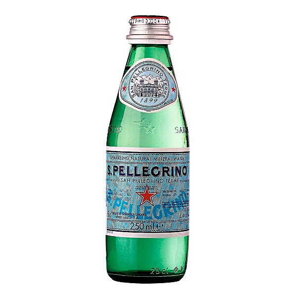 Água San Pellegrino C/Gás 250ml Vidro