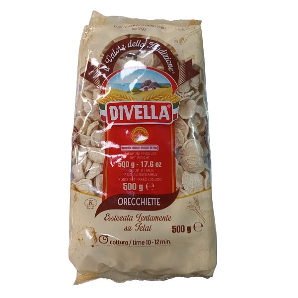 Massa Divella Artesanal Orrichiette 500g