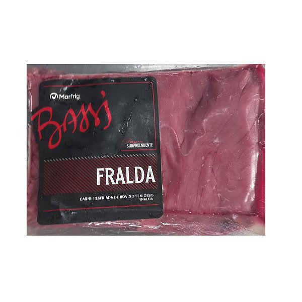 Fraldinha Red Bassi  (Peso variável de 0,8 kg a 0,95 Kg).   Preço Kg / R$ 85,90.         (Preço do Item baseado no peso máximo).