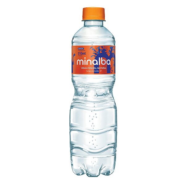 Água Minalba C/Gás 510ml - Pet