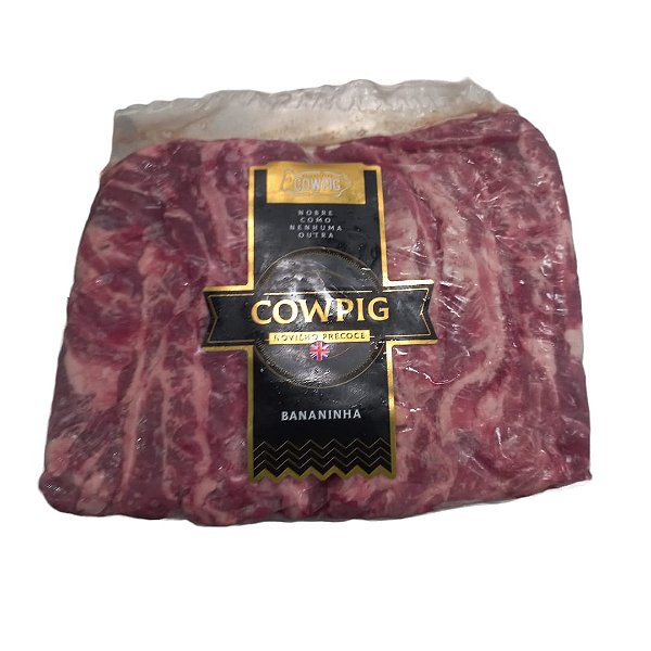 Bananinha Cowpig Resfriado (Peso variável 0,60 kg a 0,70 Kg).  Preço Kg / R$ 66,25.         (Preço do Item baseado no peso máximo).