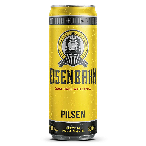 Cerveja Eisenbahn Lata 350ml.