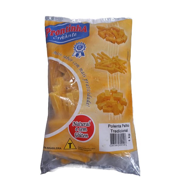 Polenta Palito Tradicional Prontinha 1kg