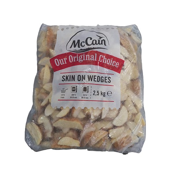Batata Maccain Rustica - Pacote de 2,5kg (Preço do Kg- R$ 18,80)