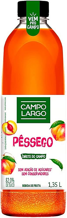 Suco de Pêssego e Maça Campo Largo 900ml