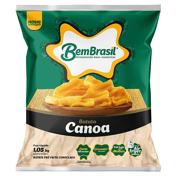 Batata Bem Brasil Canoal 1,05Kg - (Preço do Kg - R$ 17,39)