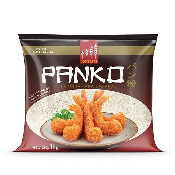 Farinha Panko para Empanar 1Kg Romariz