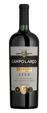 Vinho Campo Largo Seleção Seco 1L.