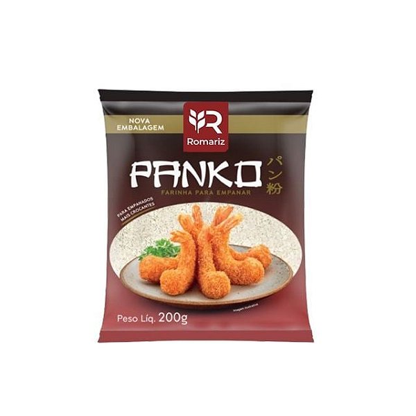 Farinha Flocada de Empanar Panko 200g - Romariz