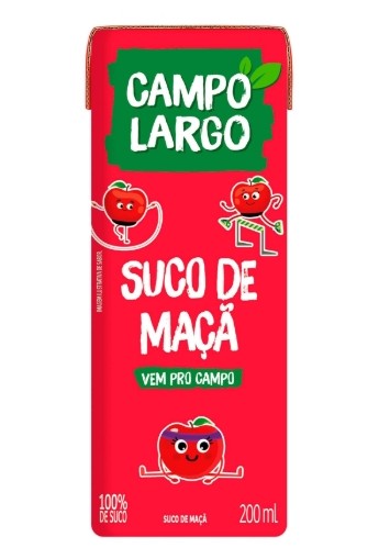 Suco de Maça 200ml Campo Largo